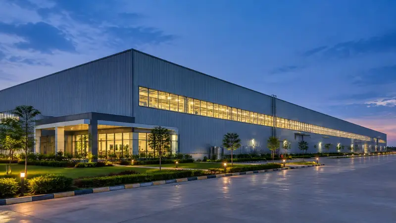 Proqyur precision plant at dusk