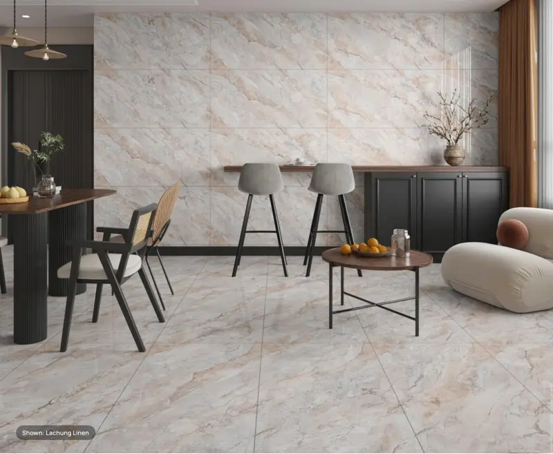 Continuum collection in a room