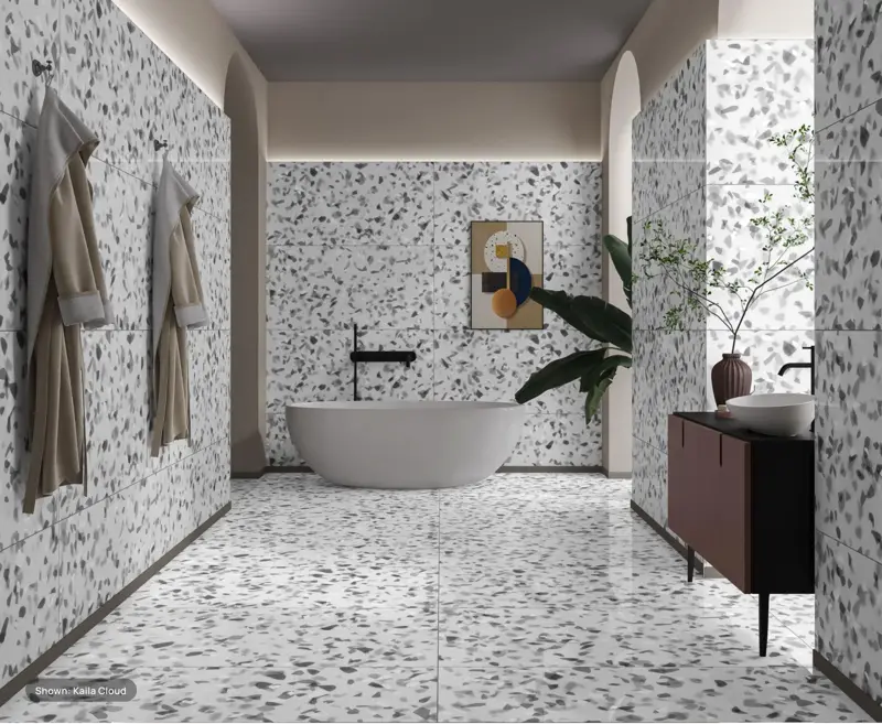 Fleck collection in a room